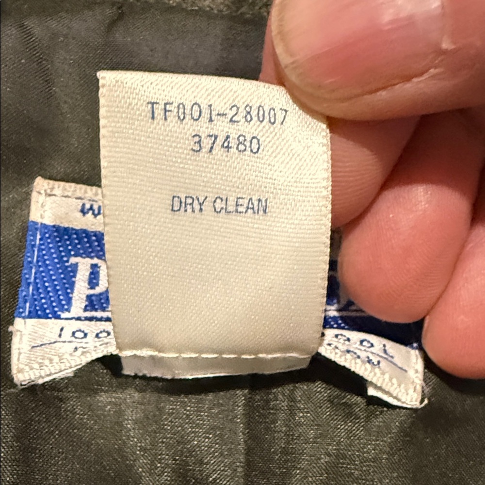 Pendleton Olive Green Women's 100% Wool Blazer - Picture 3 of 7